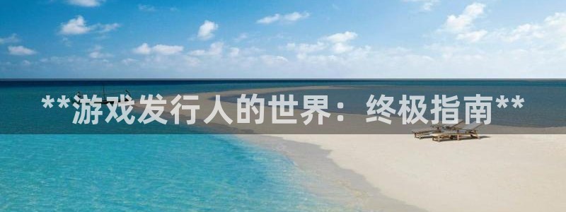 顺盈平台开户：**游戏发行人的世界：终极指南**