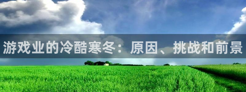 顺盈平台注册开户条件：游戏业的冷酷寒冬：原因、挑战和前景