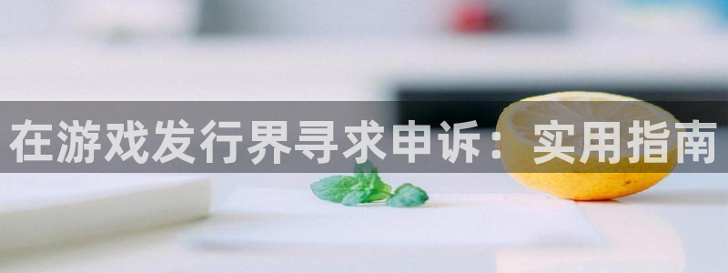 顺盈平台注册资金多少钱：在游戏发行界寻求申诉：实用指南