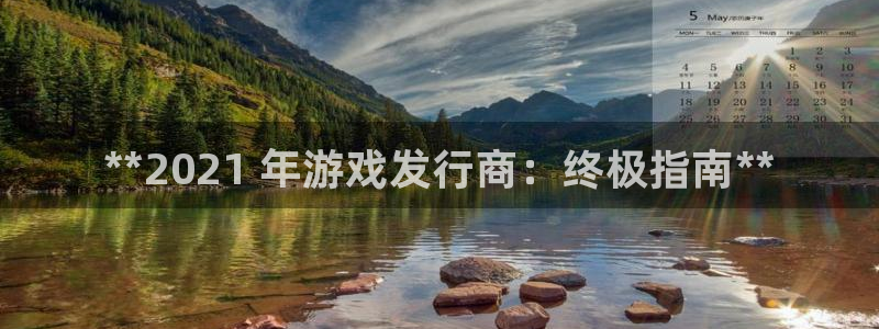 顺盈娱乐用什么加速器可以登录账号呢：**2021 年游戏发行商：终极指南**