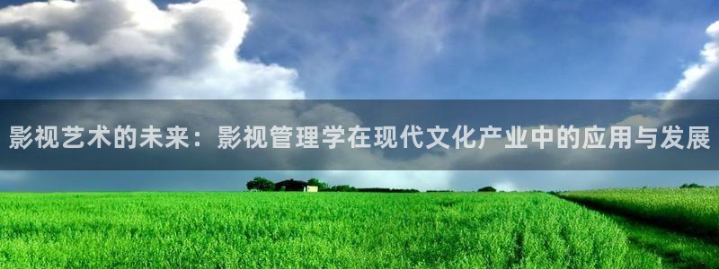 777米奇奇米在线影院：影视艺术的未来：影视管理学在现代文化产业中的应用与发展